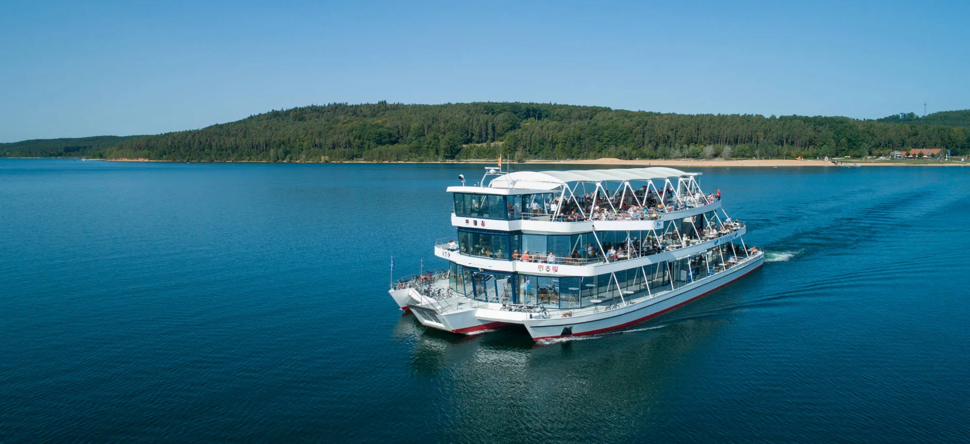 Erlebnisschifffahrt Brombachsee — Eindruck